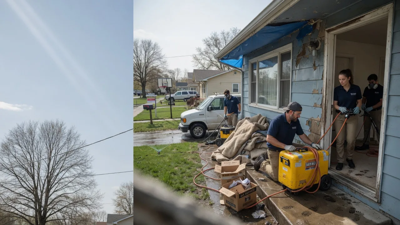 Basement Flood Cleanup in Ute Park, NM near me